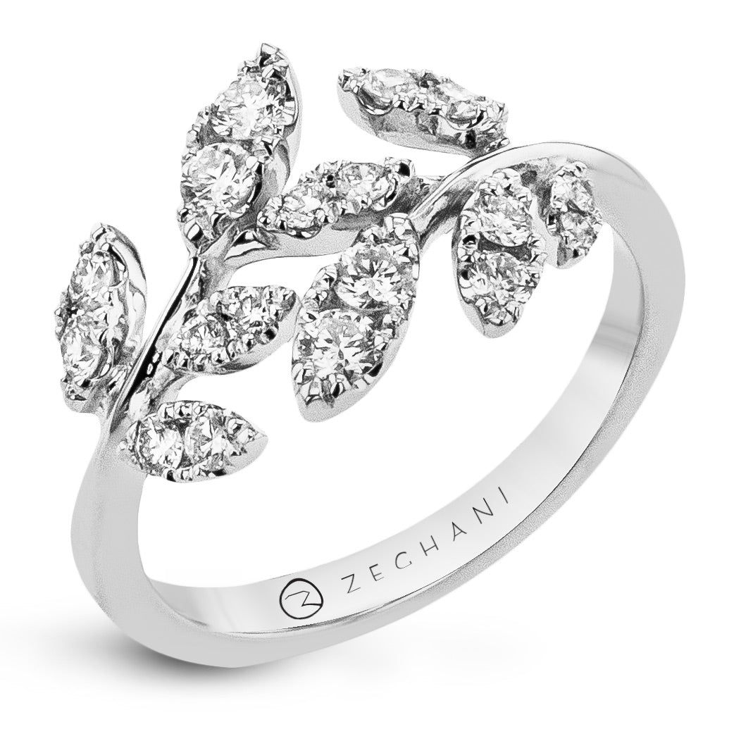 Fashion Ring in 14k Gold with Diamonds ZR2577