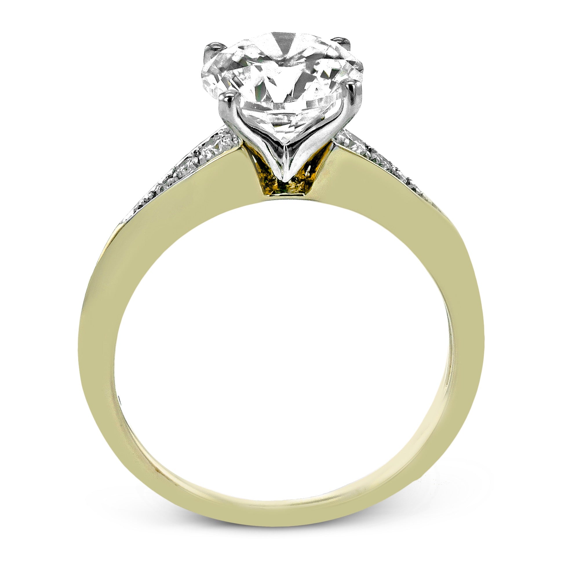 Engagement Ring in 14k Gold with Diamonds ZR2615