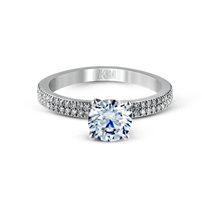 Wedding Set in 14k Gold with Diamonds ZR263