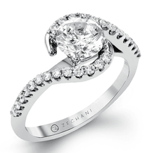 Wedding Set in 14k Gold with Diamonds ZR407