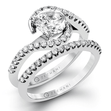 Wedding Set in 14k Gold with Diamonds ZR407