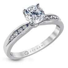 Wedding Set in 14k Gold with Diamonds ZR415