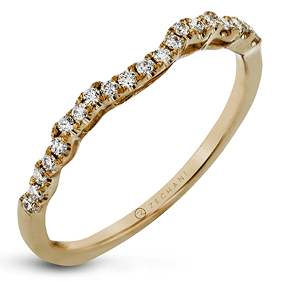 Engagement Ring in 14k Gold with Diamonds ZR494