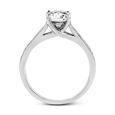 Engagement Ring in 14k Gold with Diamonds ZR561