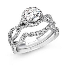 Wedding Set in 14k Gold with Diamonds ZR624