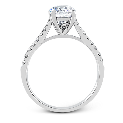 Engagement Ring in 14k Gold with Diamonds ZR752