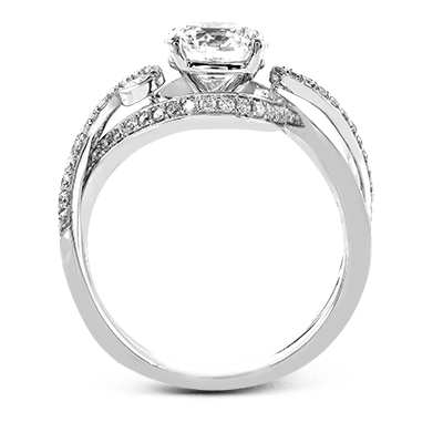 Engagement Ring in 14k Gold with Diamonds ZR880