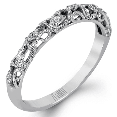 Engagement Ring in 14k Gold with Diamonds ZR914