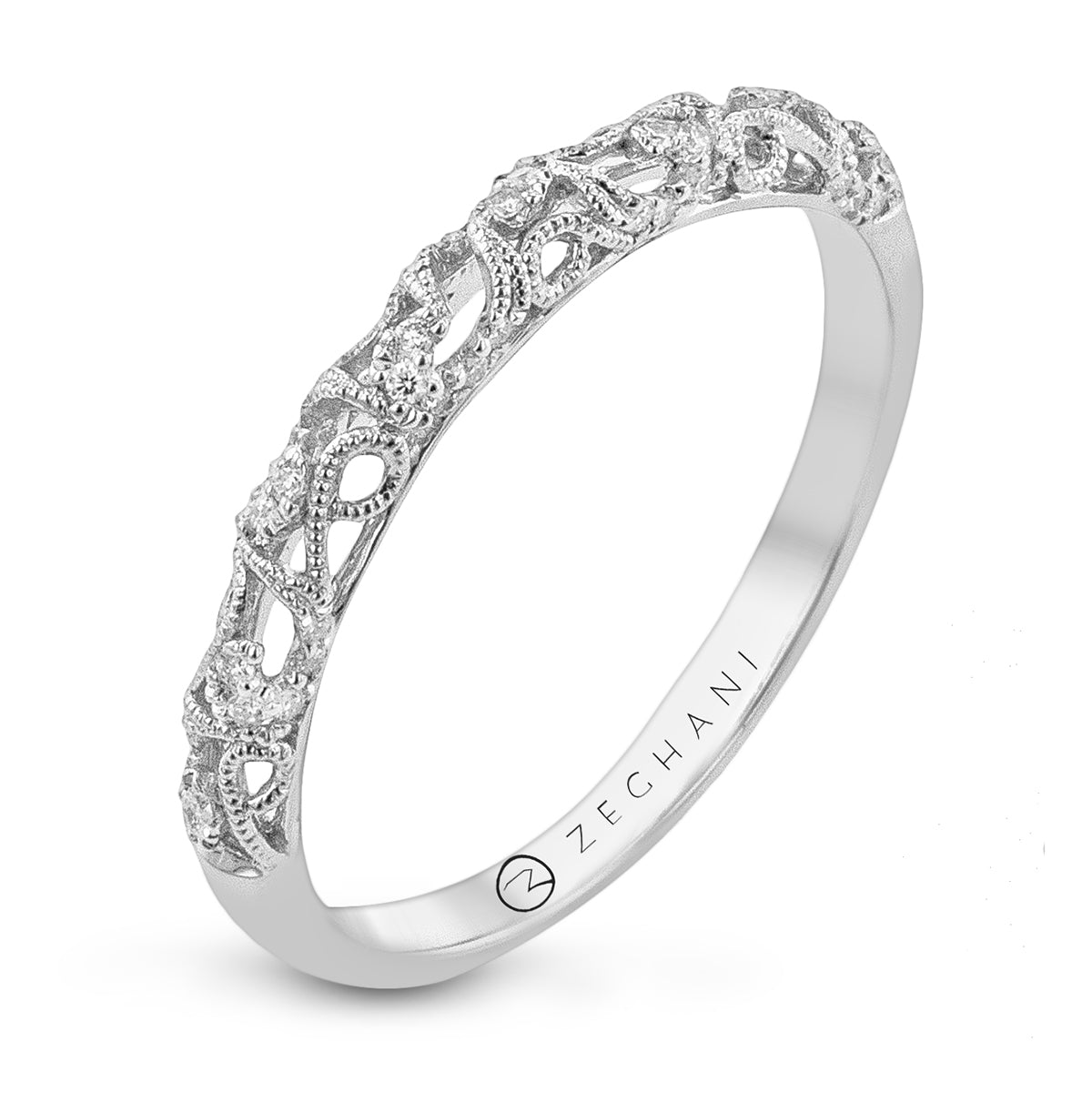 Engagement Ring in 14k Gold with Diamonds ZR917