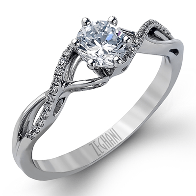 Wedding Set in 14k Gold with Diamonds ZR981
