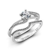 Wedding Set in 14k Gold with Diamonds ZR982