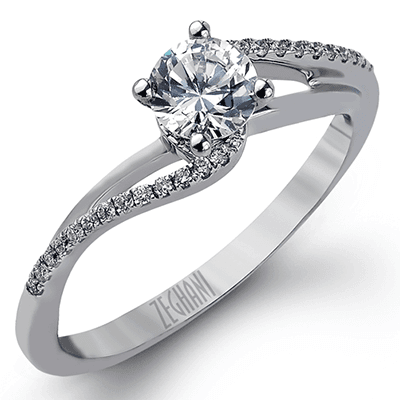 Wedding Set in 14k Gold with Diamonds ZR982