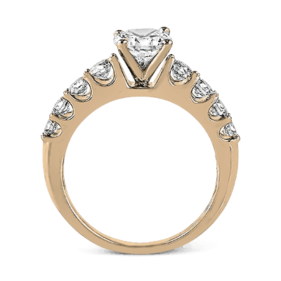 Engagement Ring in 14k Gold with Diamonds ZR984