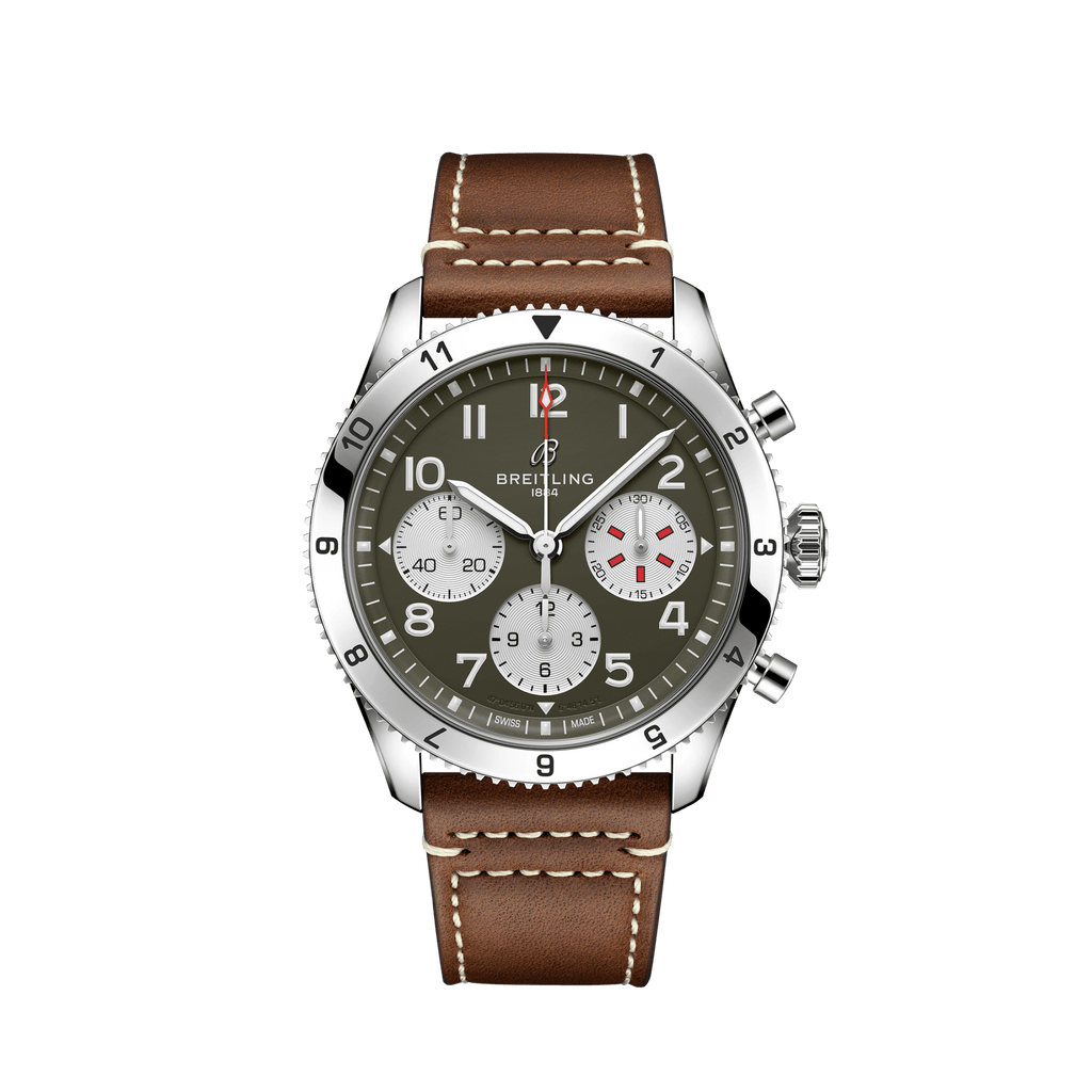 Classic Avi Chronograph 42 Curtiss Warhawk
 A233802A1L1X1