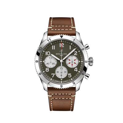 Classic Avi Chronograph 42 Curtiss Warhawk
 A233802A1L1X1