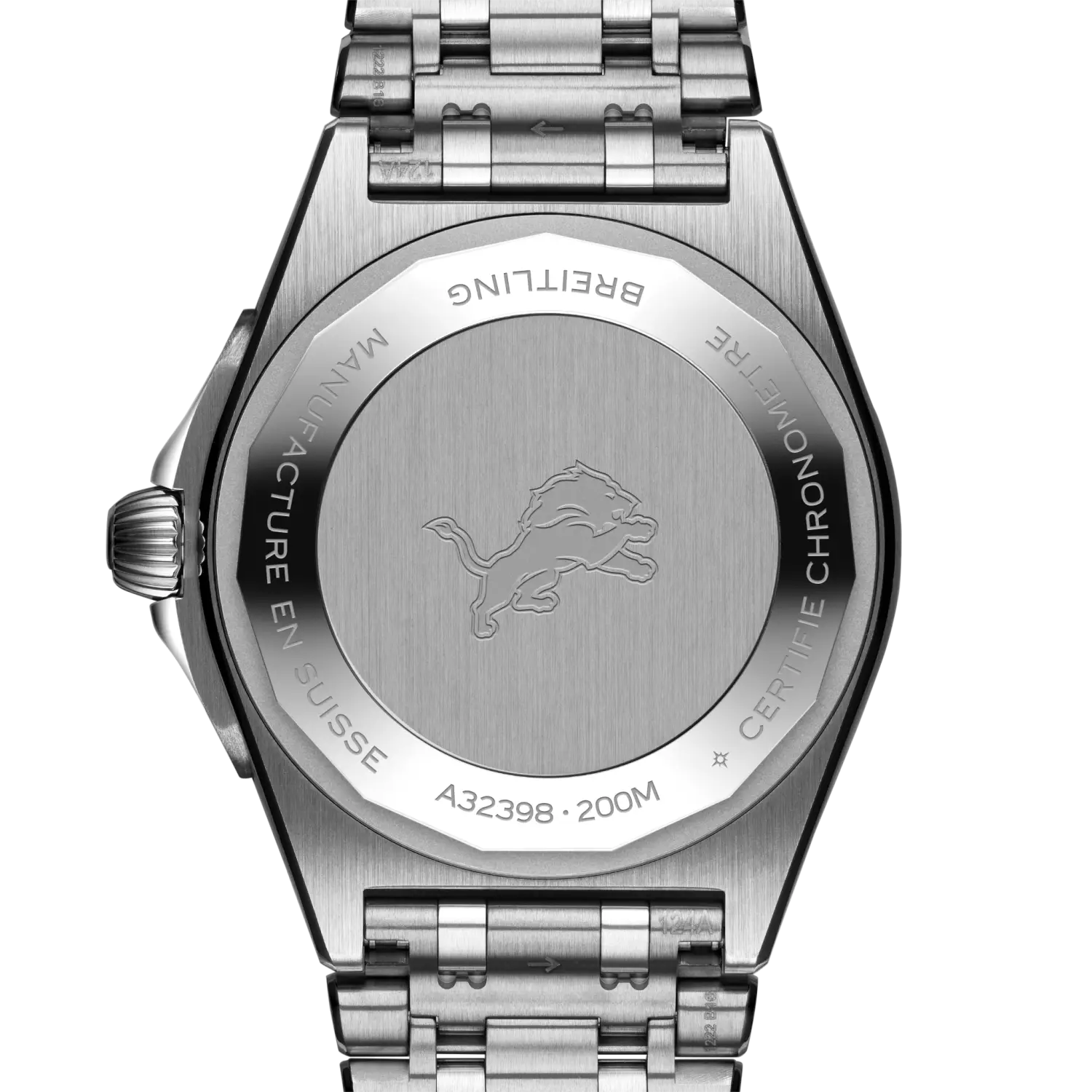 Breitling Chronomat Automatic GMT 40 NFL Detroit Lions Edition A32398B31C1A1