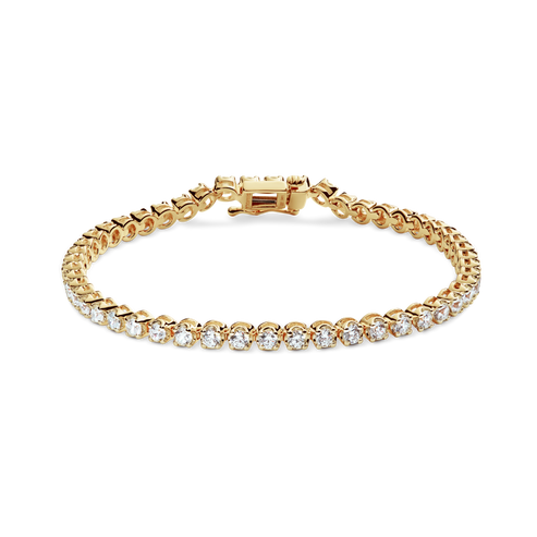 Shinola Jewelry 3 Carat Diamond Tennis Bracelet S1820301835-C-14kYG-OS-CHN