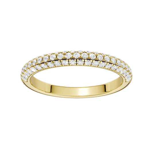 Dome Shank Matching Wedding Band RW02033-4Y