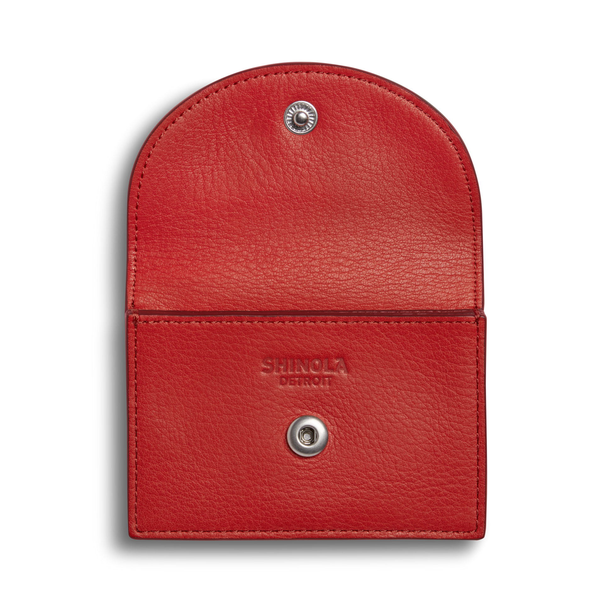 Shinola Leather Birdy Accordion Card Holder S0320295029-1-Tomato-OS-VNM