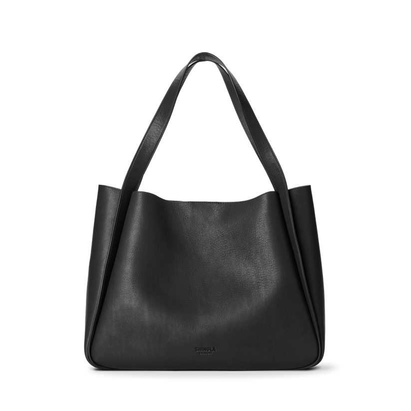 Shinola Leather Everyday Tote Bag S0320295033-1-Blk-OS-VNM