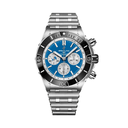 Breitling Super Chronomat B01 Chronograph 44 NFL Detroit Lions Edition AB01361C1C2A1