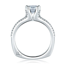 A.Jaffe Engagement Rings Classic Pave Split Shank Engagement Ring MES178/128