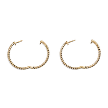Shinola Jewelry 2 Carat Diamond Hoop Earrings S1820309327-C-14kYG-OS-IND