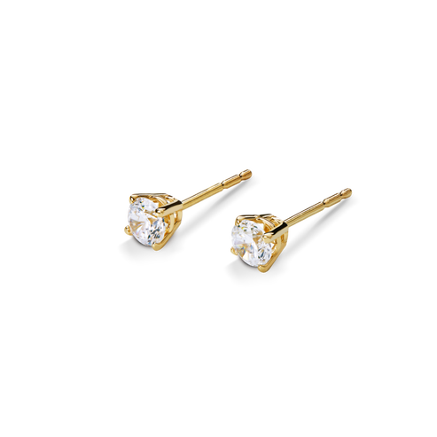 Shinola Jewelry 1/2 Carat Round Diamond Studs S1820301828-C-14kYG-OS-IND
