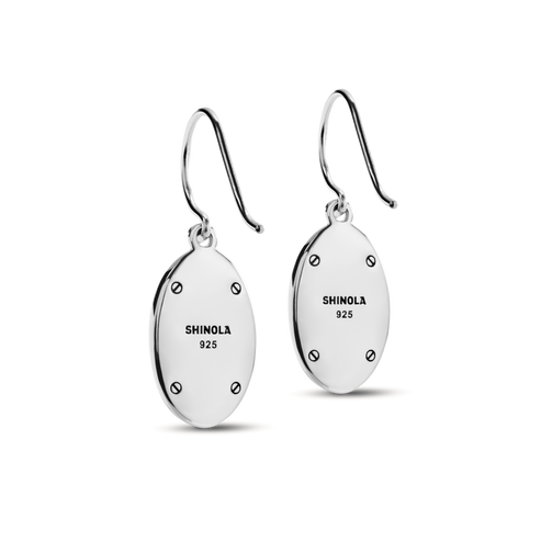 Shinola Jewelry Heirloom Mother Of Pearl Drop Earrings S1820304581-1-StrlngSil-OS-THA