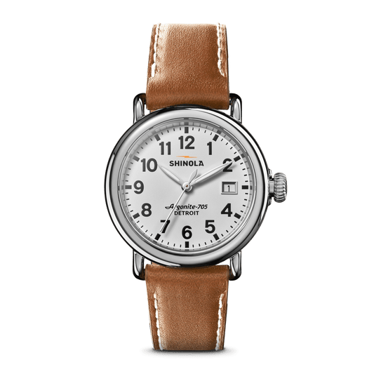 Shinola Runwell Watch 36mm S0120315257-1-Wht-36-USA