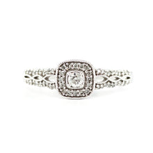 Cushion Halo Diamond Engagement Ring 4690052