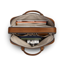 Shinola Leather Double Zip Briefcase S0320294778-1-MedBrn-OS-VNM