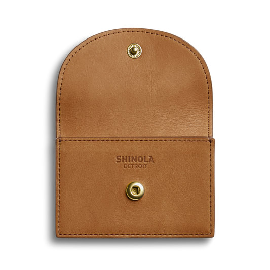 Shinola Leather Birdy Accordion Card Holder S0320295028-1-Tan-OS-VNM