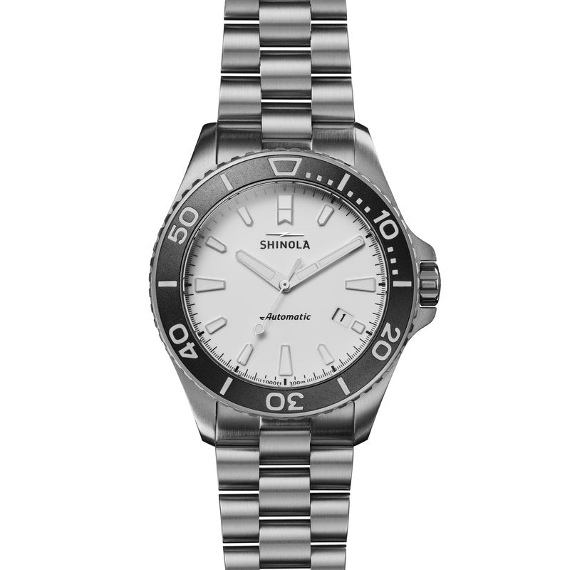 Shinola Ice Monster Watch S0120194496-1-Wht-43-CHE – AZZI Jewelers
