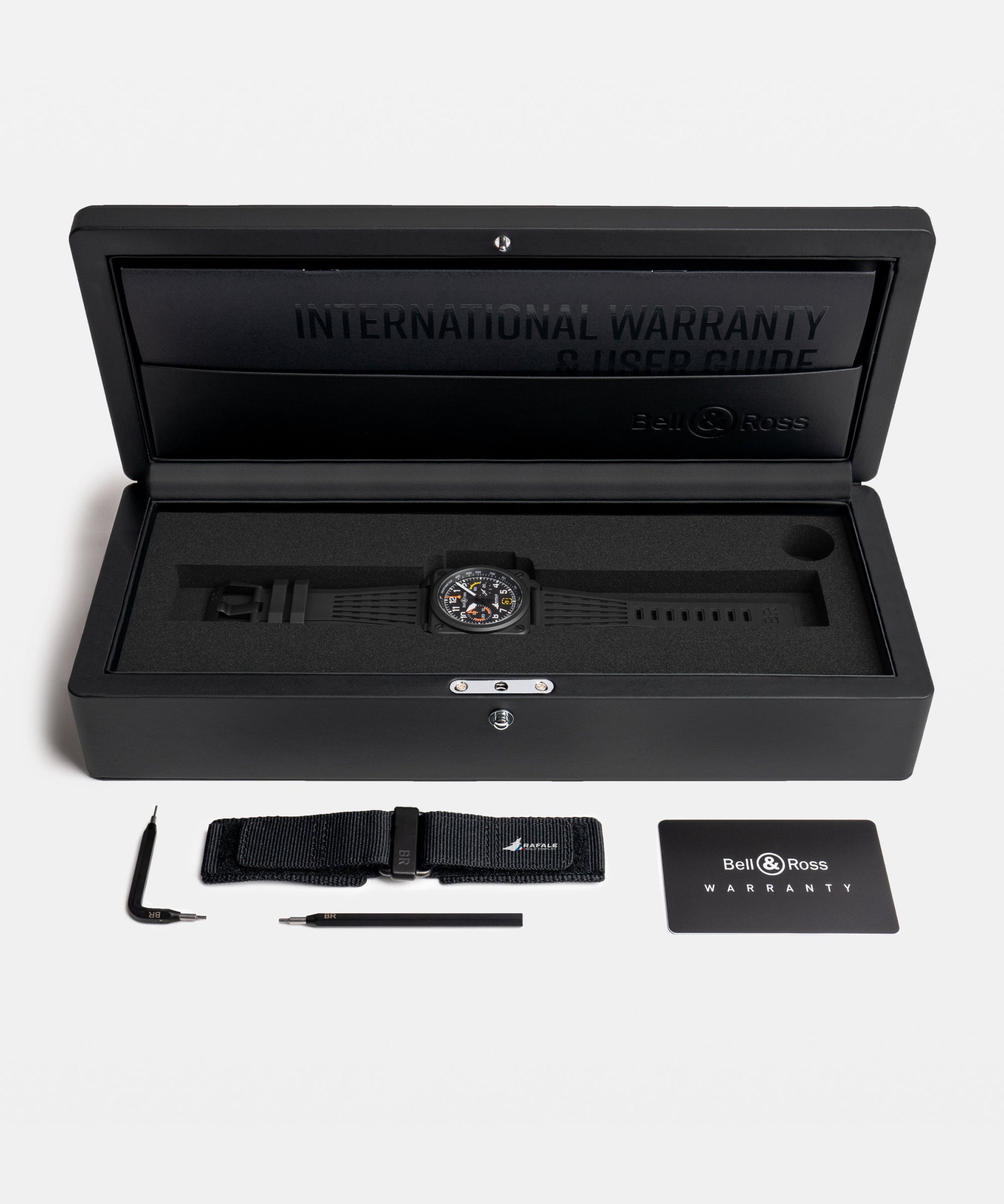 Bell & Ross BR-03 Chrono Rafale Solo Display BRX3R-BLU-ST/SRB