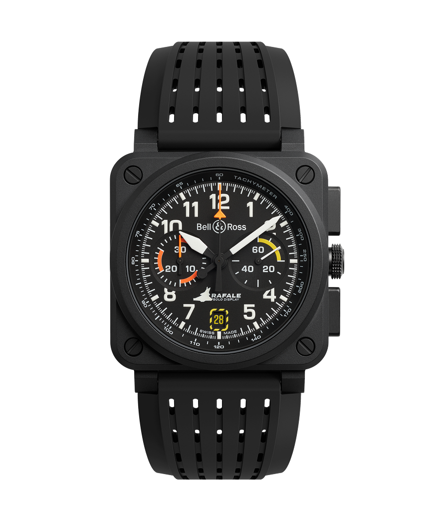 Bell & Ross BR-03 Chrono Rafale Solo Display BRX3R-BLU-ST/SRB