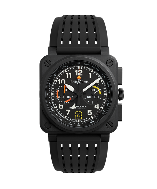 Bell & Ross BR-03 Chrono Rafale Solo Display BRX3R-BLU-ST/SRB
