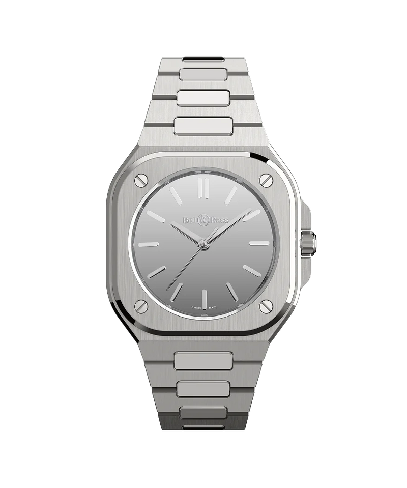 Bell & Ross BR-05 Grey Mirror Steel 40 mm - BR05A-MI-ST/SST