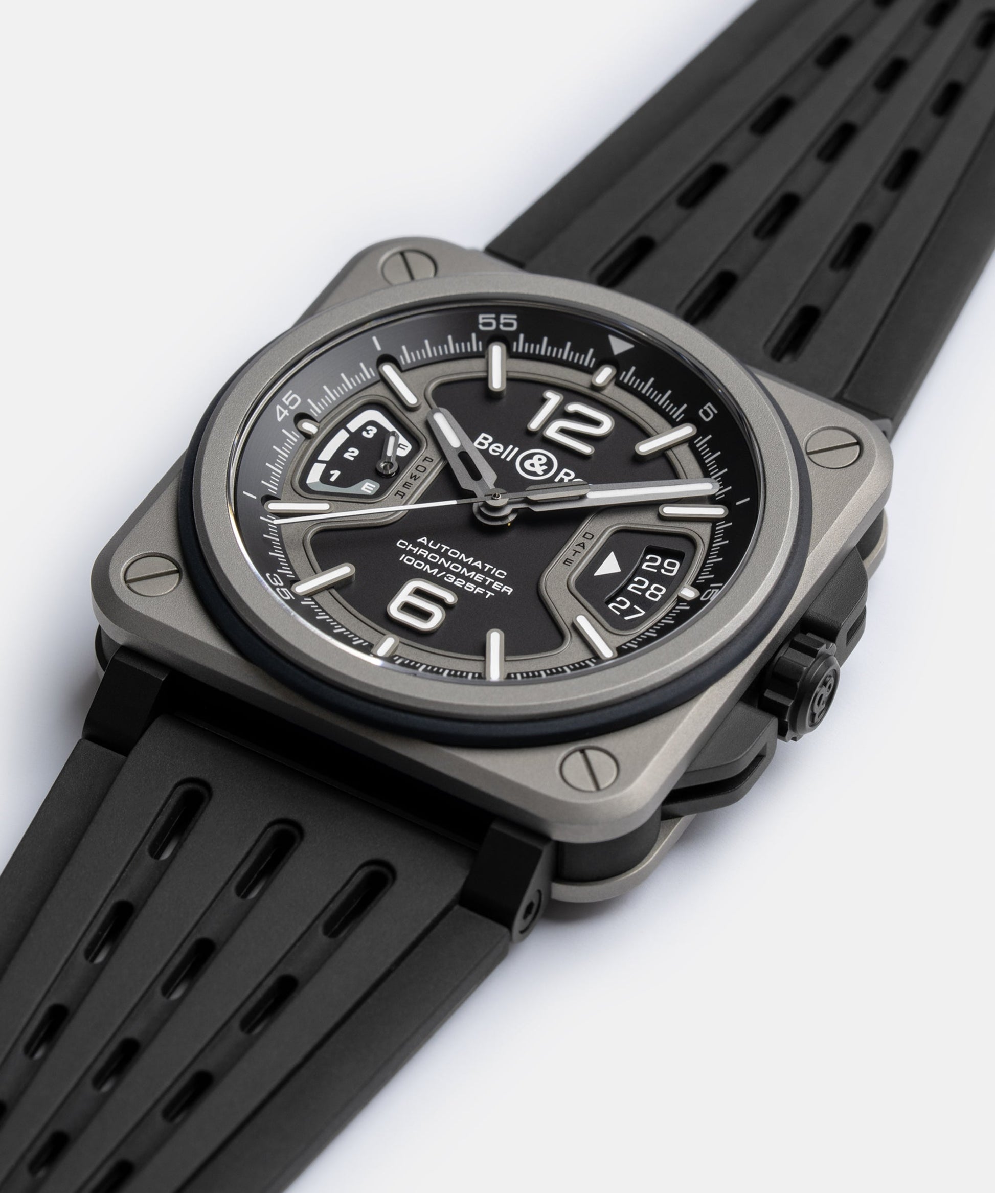 Bell & Ross BR-X3 Black Titanium BRX3R-PAF-ST/SRB