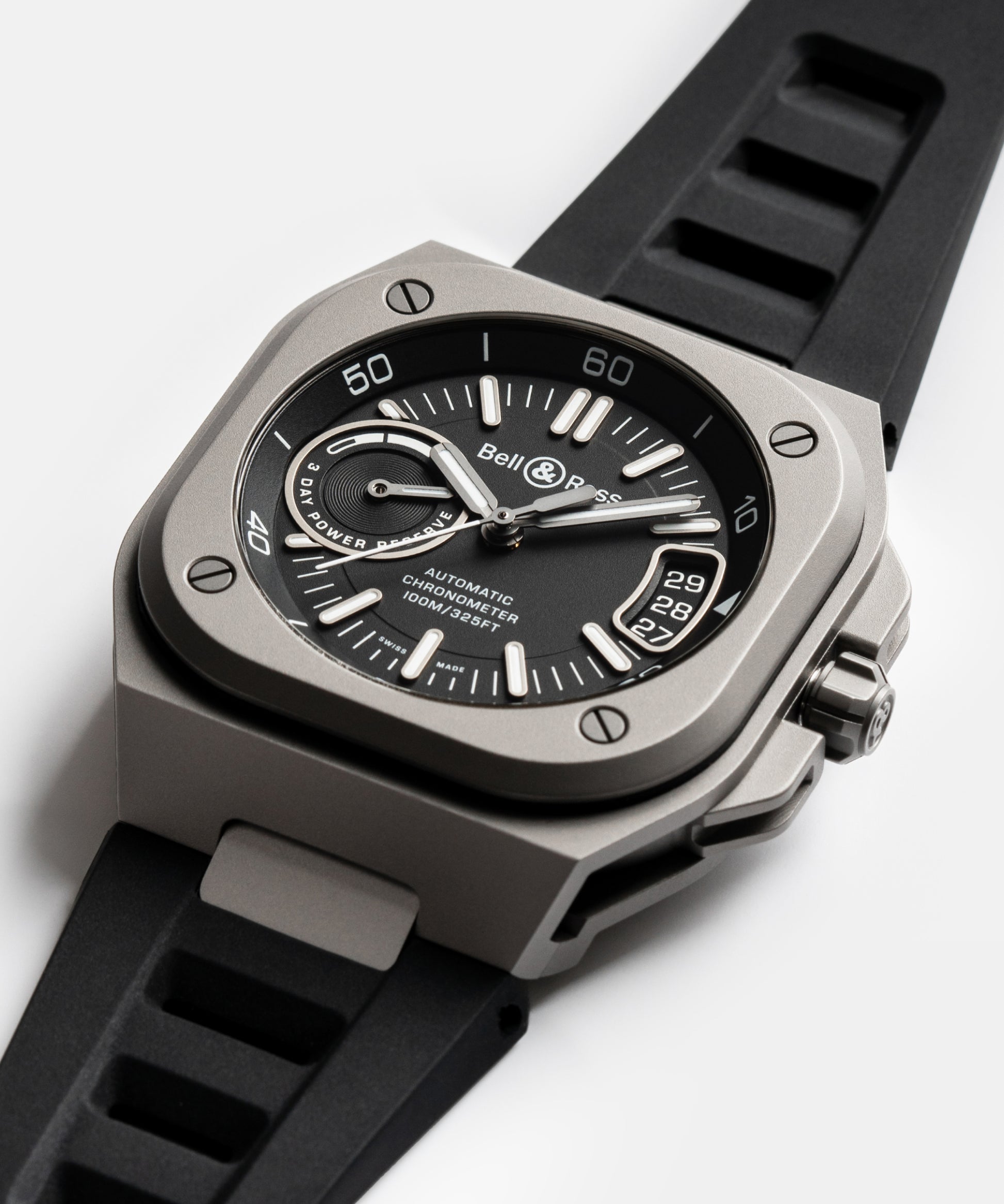 Bell & Ross BR-X5 Black Titanium 41 MM BRX5R-BL-TI/SRB