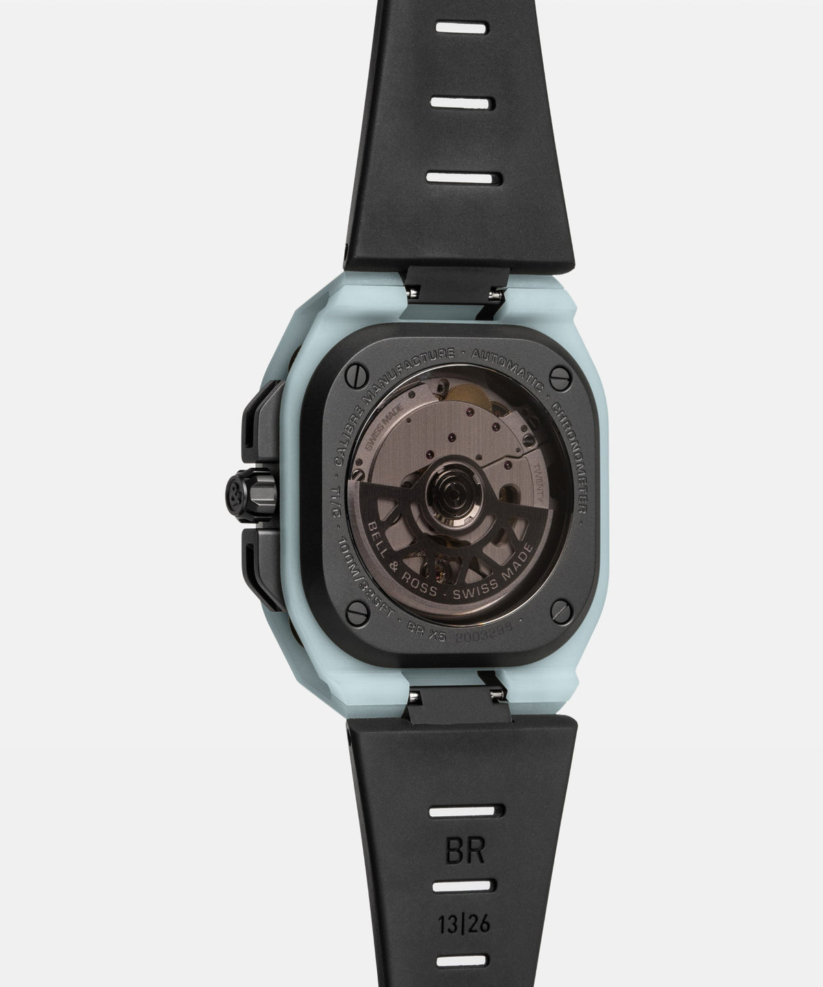 Bell & Ross BR-X5 Blue Lum 41 MM BRX5R-BLUM-TC/SRB