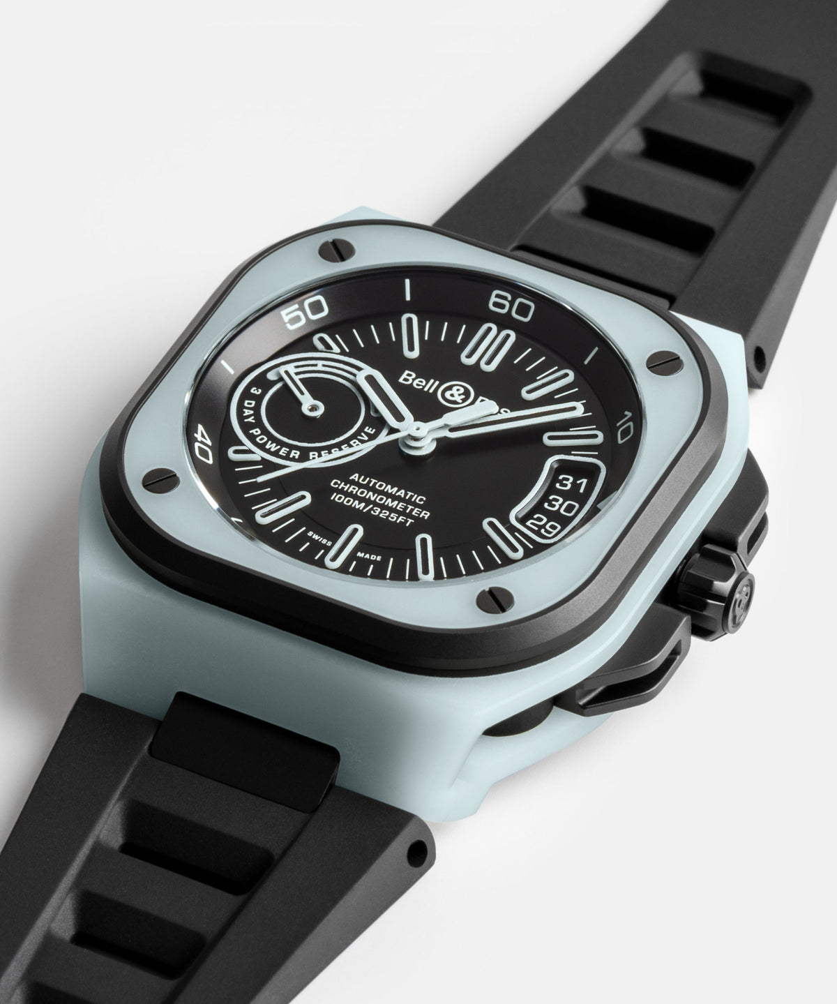 Bell & Ross BR-X5 Blue Lum 41 MM BRX5R-BLUM-TC/SRB