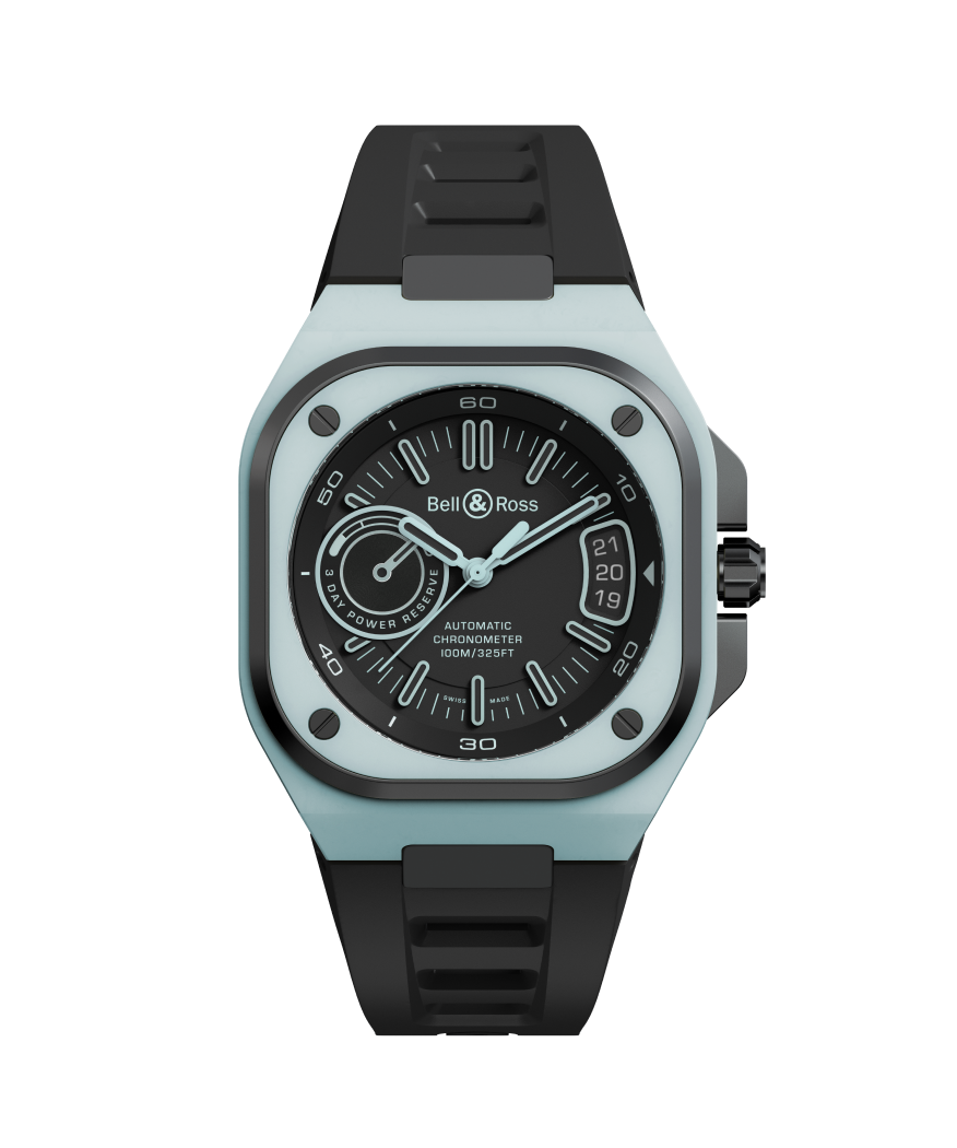 Bell & Ross BR-X5 Blue Lum 41 MM BRX5R-BLUM-TC/SRB