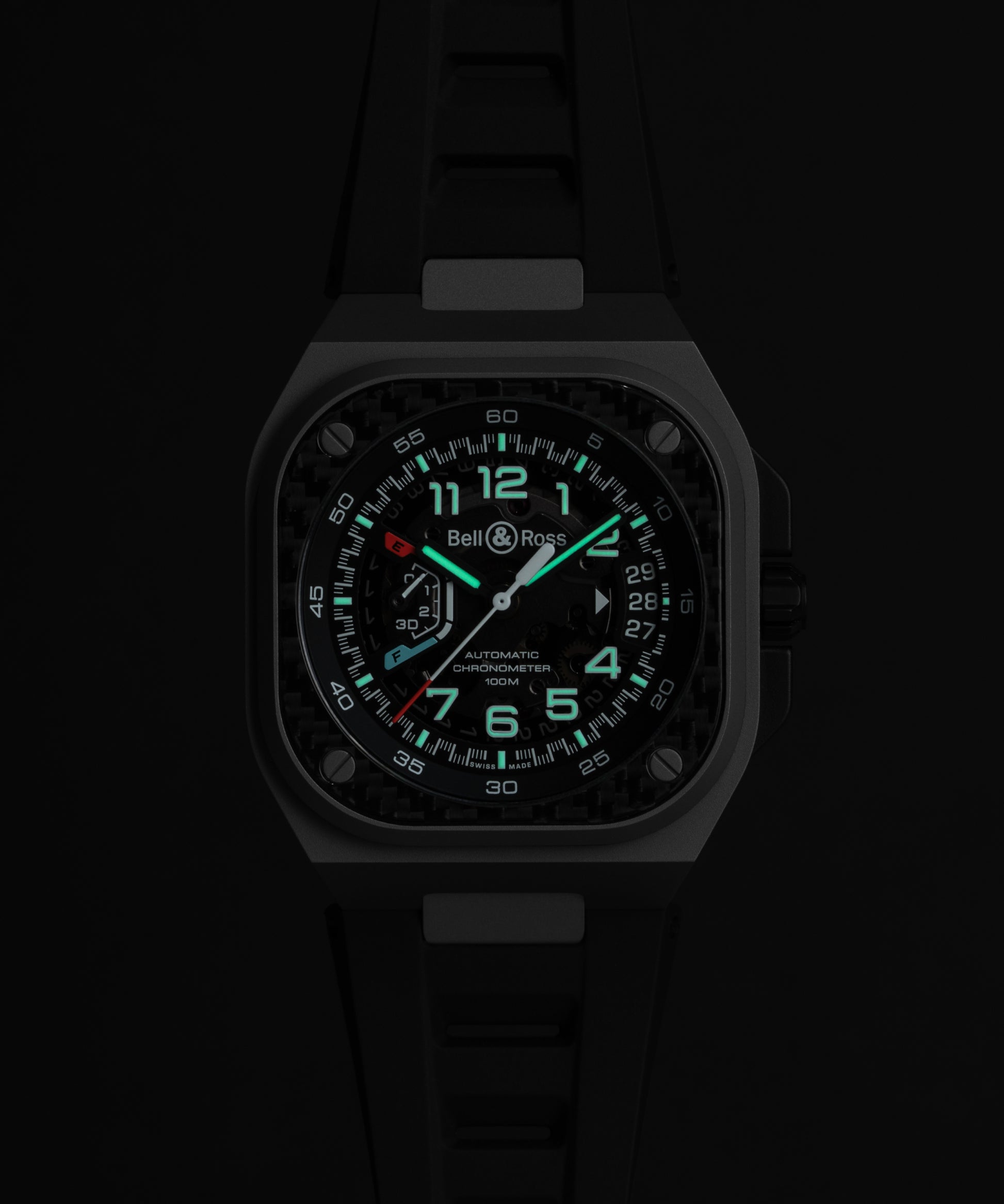 Bell & Ross BR-X5 Racing 41 MM BRX5R-RAC-TI/SRB