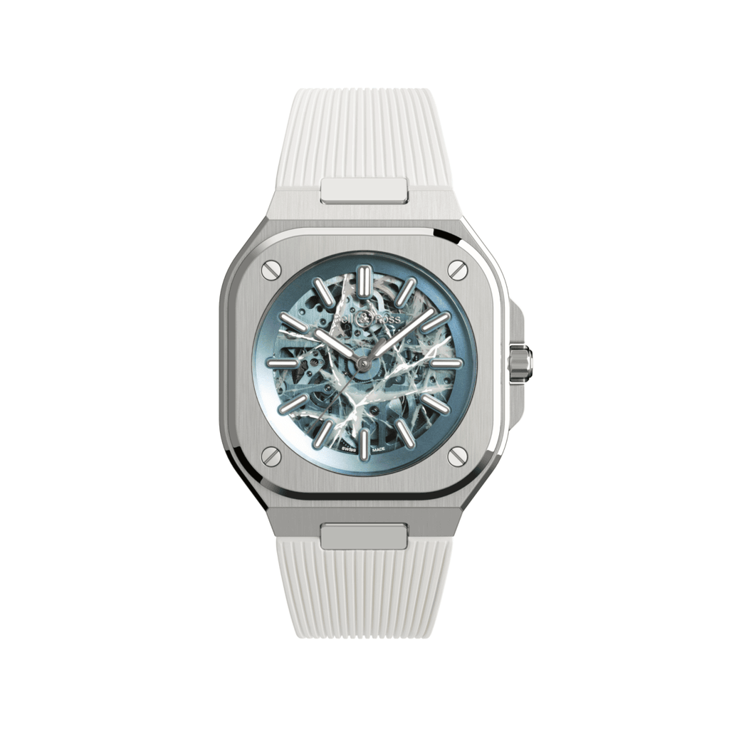 BR-05 Skeleton Arctic Blue 40 MM BR05A-AB-SKST/SRB