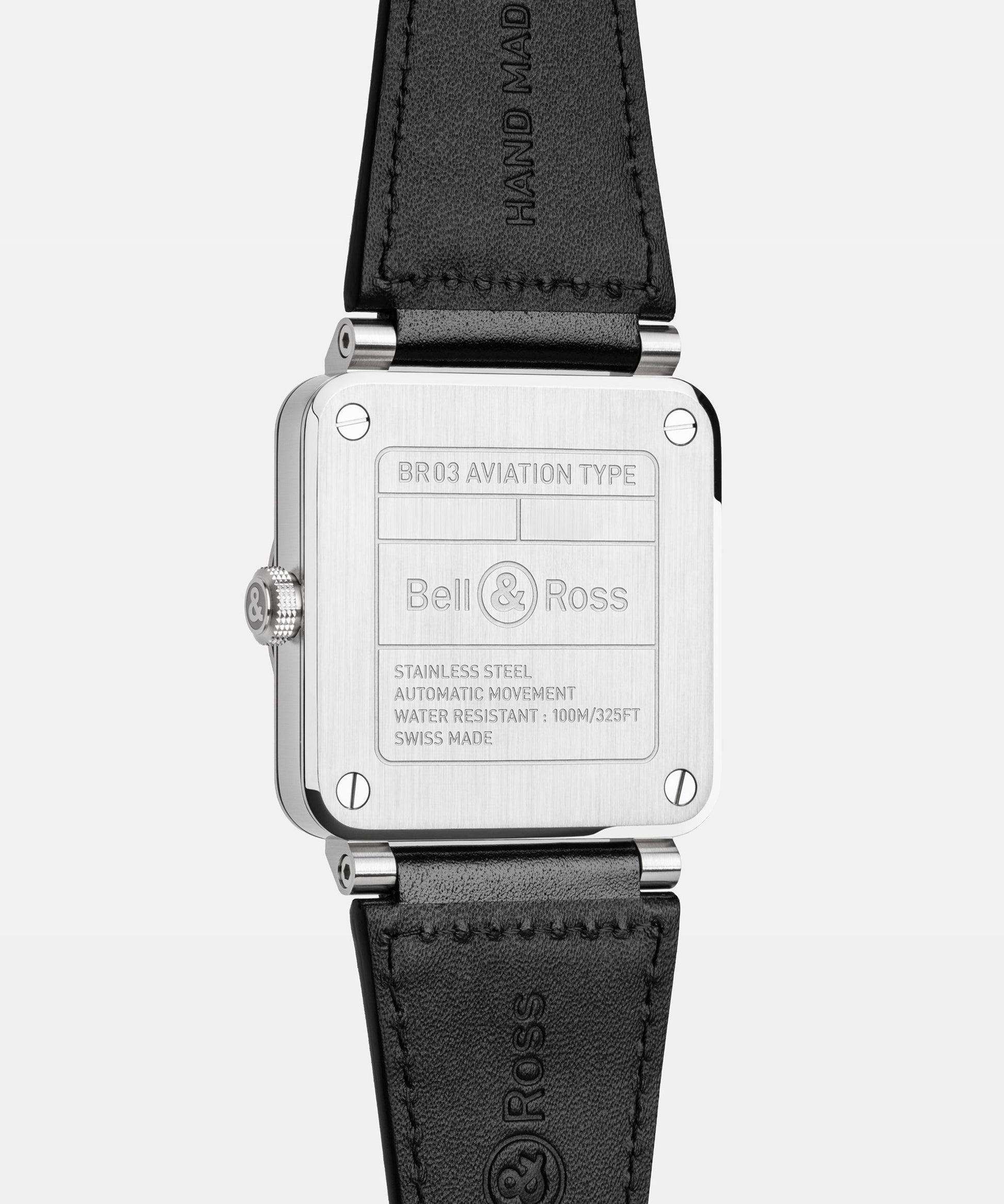 Bell & Ross BR-03 Green Steel BR03A-GN-ST/SCA