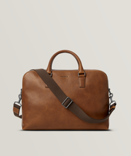 Shinola Leather Double Zip Briefcase S0320294778-1-MedBrn-OS-VNM