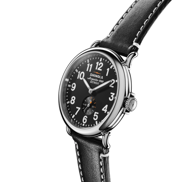 Shinola Runwell Watch S0110000020-1-Blk-41-USA