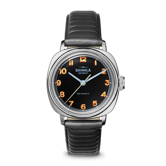 Shinola Mechanic Watch S0120235330-1-Blk-39-CHE
