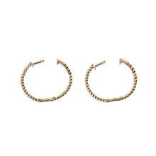 Shinola Jewelry 1 Carat Diamond Hoop Earrings S1820309323-C-14kYG-OS-IND